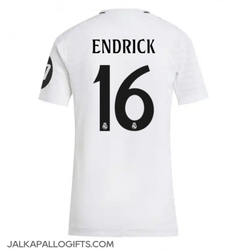 Real Madrid Endrick #16 Kotipaita Naiset 2024-25 Lyhythihainen